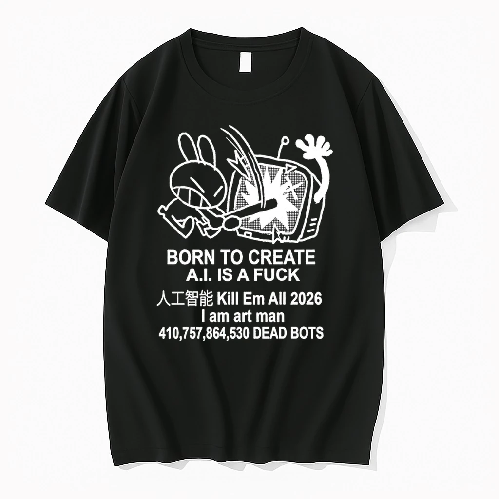 Born To Create A I Is A Fuck Kill Em All 2026 Shirts