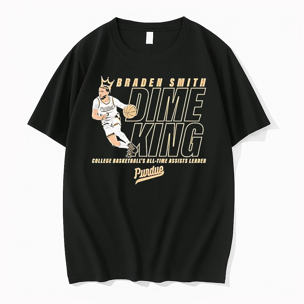 Braden Smith Dime King College Basketball S All Time Assists Leader Tee Shirts