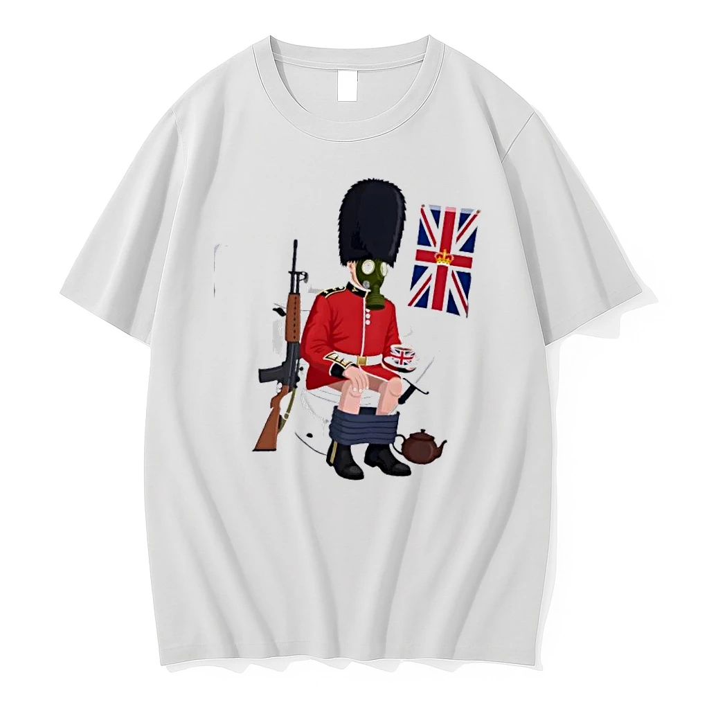 British Guard Toilet Satirical Uk Humor Shirts
