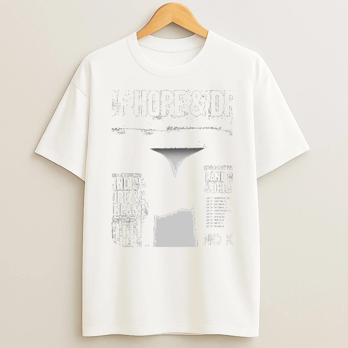 Bruce Springsteen Land Of Hope And Dreams American Tour 2026 Shirts