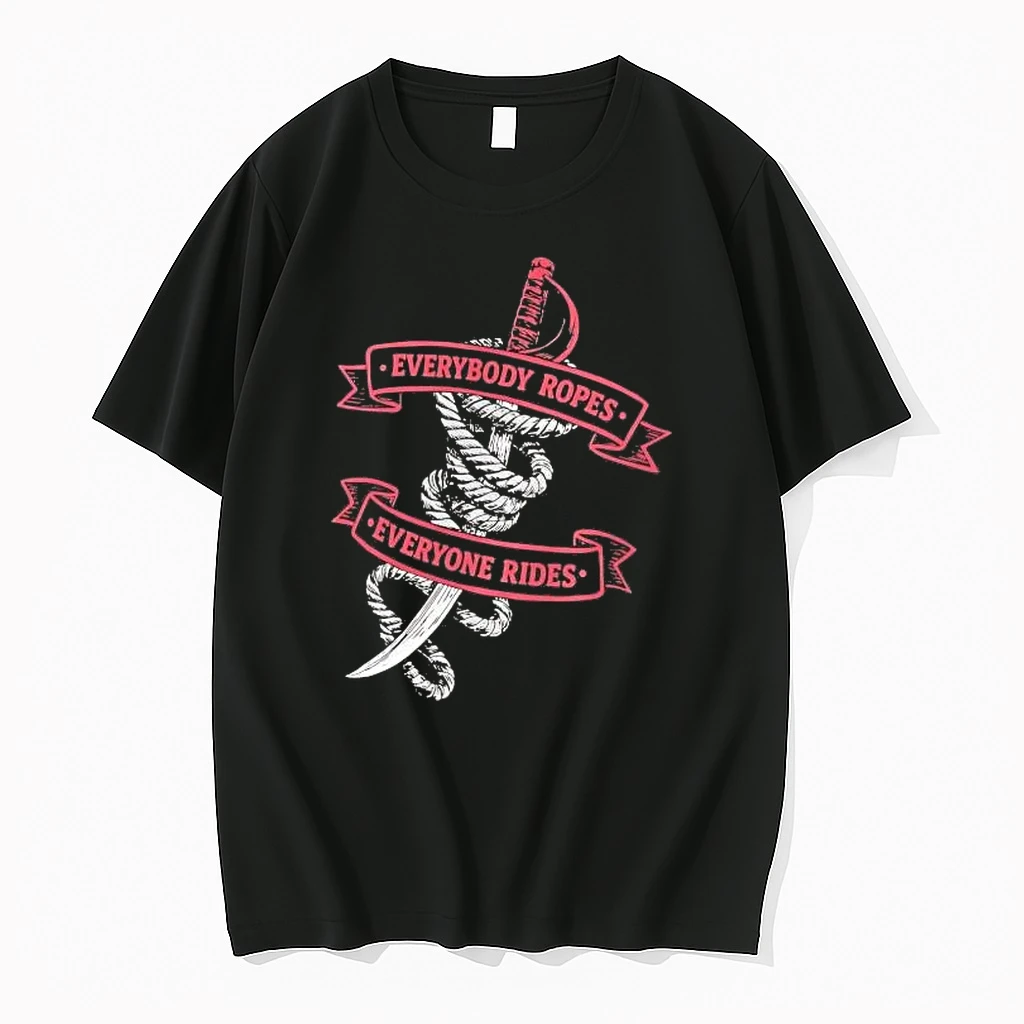Buffalo Bills Everybody Ropes Everyone Rides Sword Tee Shirts