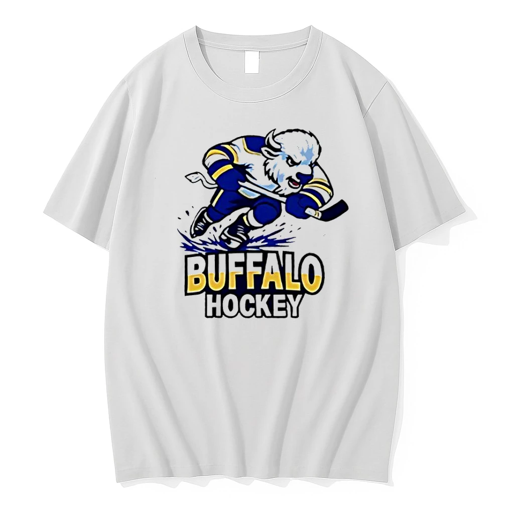 Buffalo Hockey Charging Bison Mascot Shirts