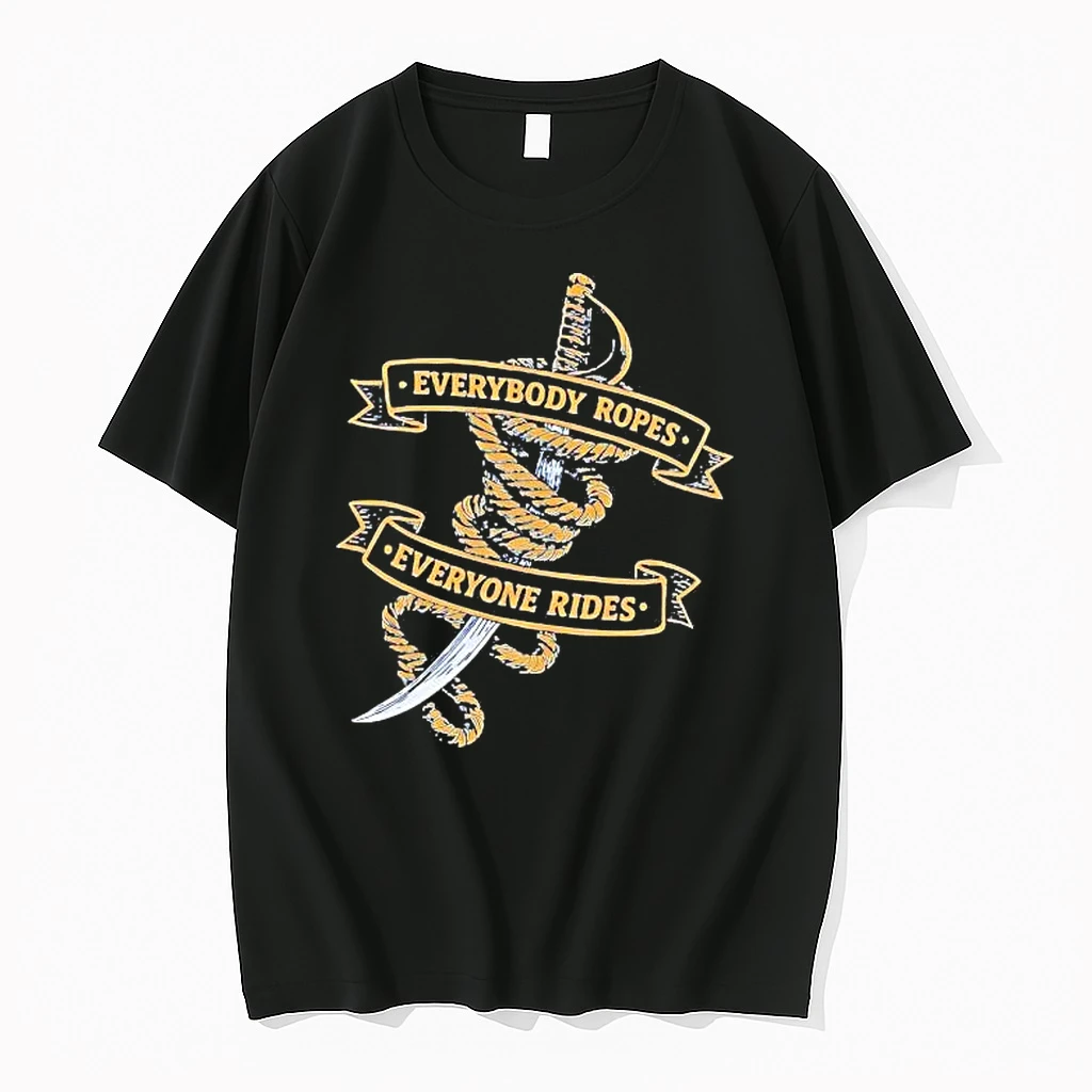 Buffalo Sabres Everybody Ropes Everyone Rides Sword Tee Shirts