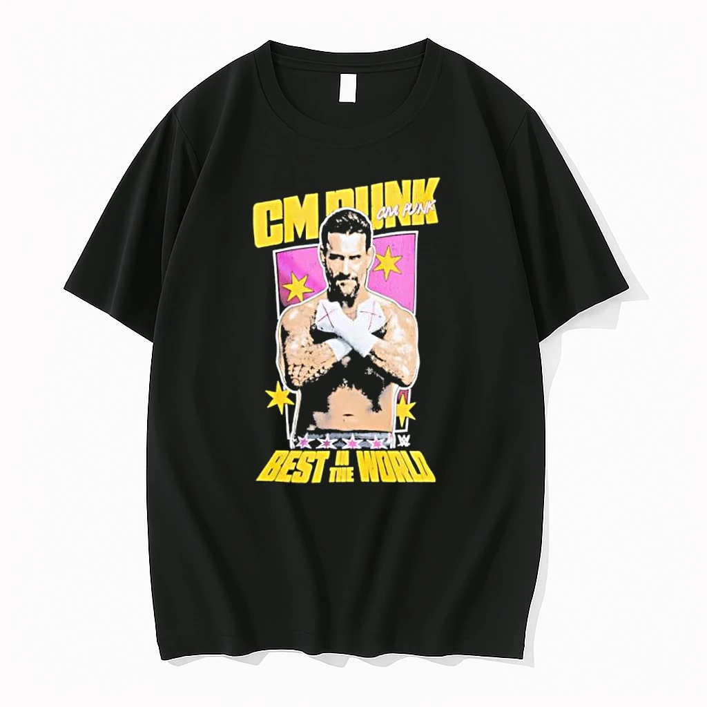 Cm Punk Best In The World Wrestling Graphic Shirts