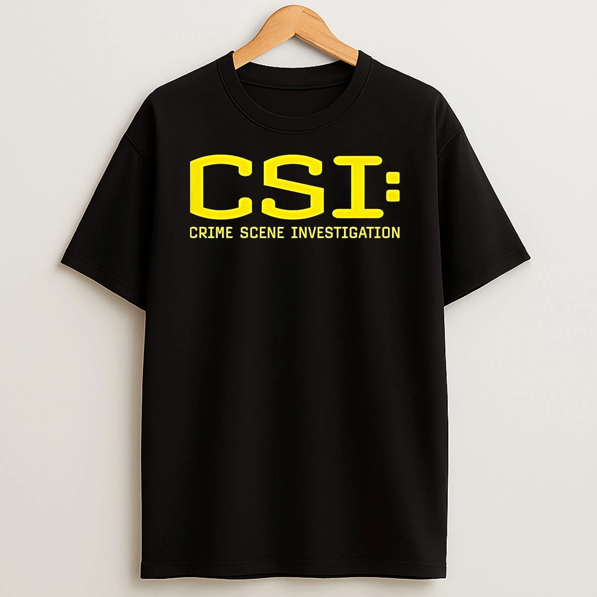 Csi Crime Scene Investigation Logo Shirts