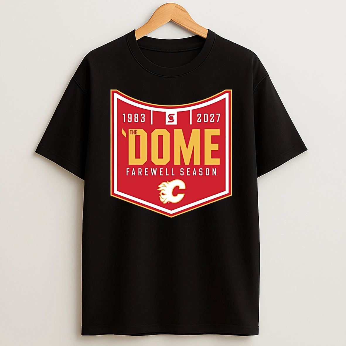 Calgary Flames The Dome Farewell Season 2026 27 Scotiabank Saddledome Shirts