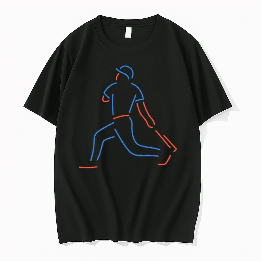 Carson Benge Neon Swing New York Mets Tee Shirts