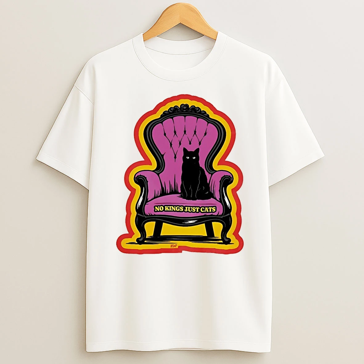 Cat No King Just Cat Vintage Shirts
