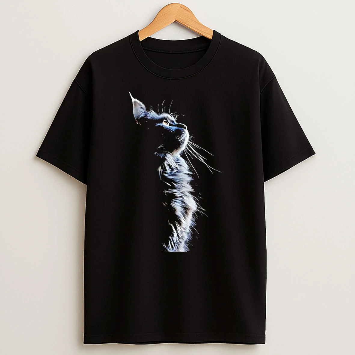 Cat Light And Shadow Shirts