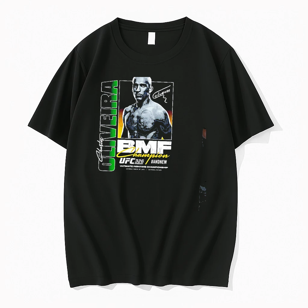 Charles Oliveira Ufc 326 Andnew Bmf Champion Signature Shirts
