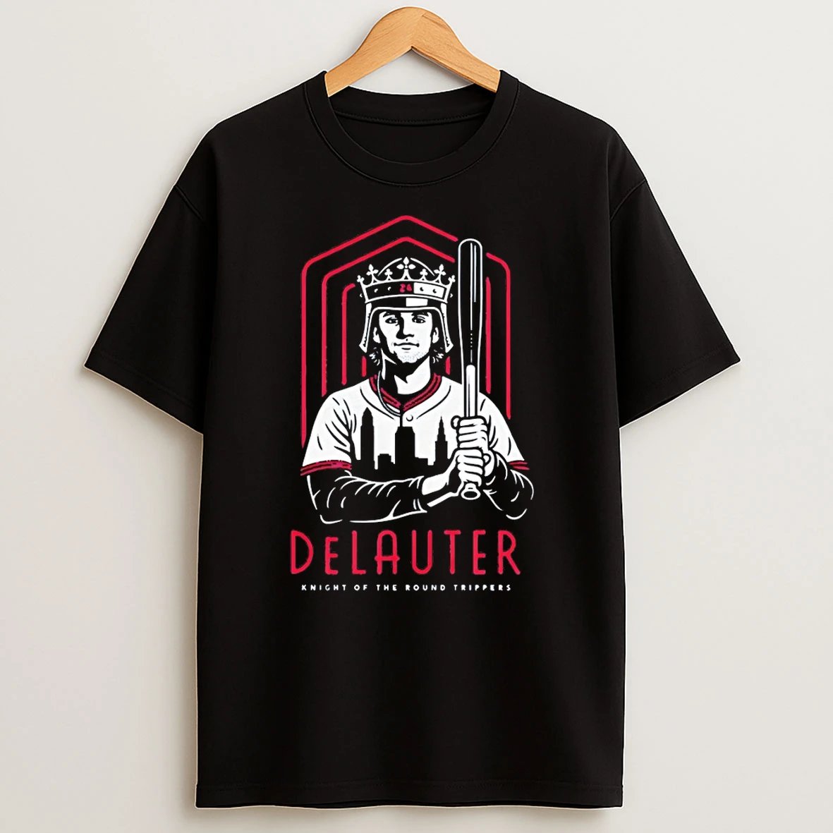 Chase Delauter Cleveland Guardians Baseball Knight Of The Round Trippers Shirts