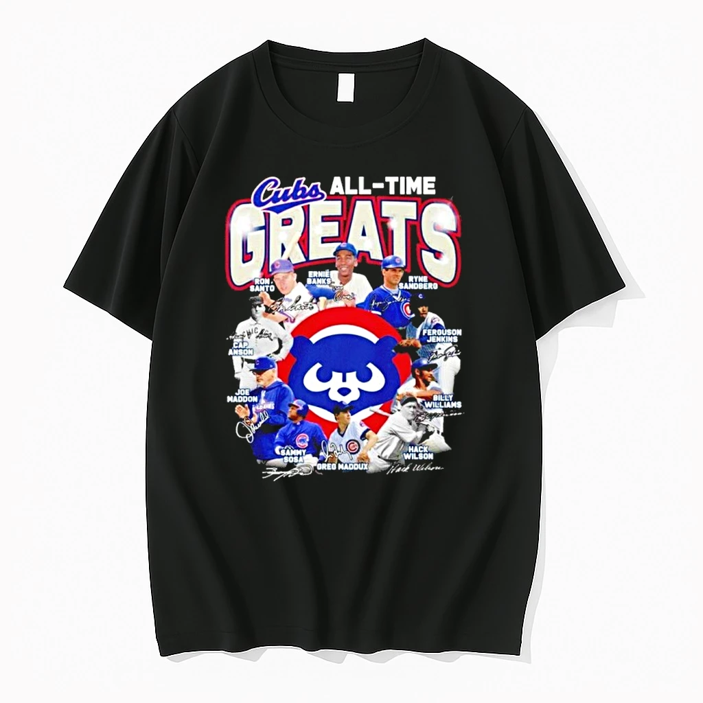 Chicago Cubs All Time Greats Legends Forever All Team Signatures Shirts