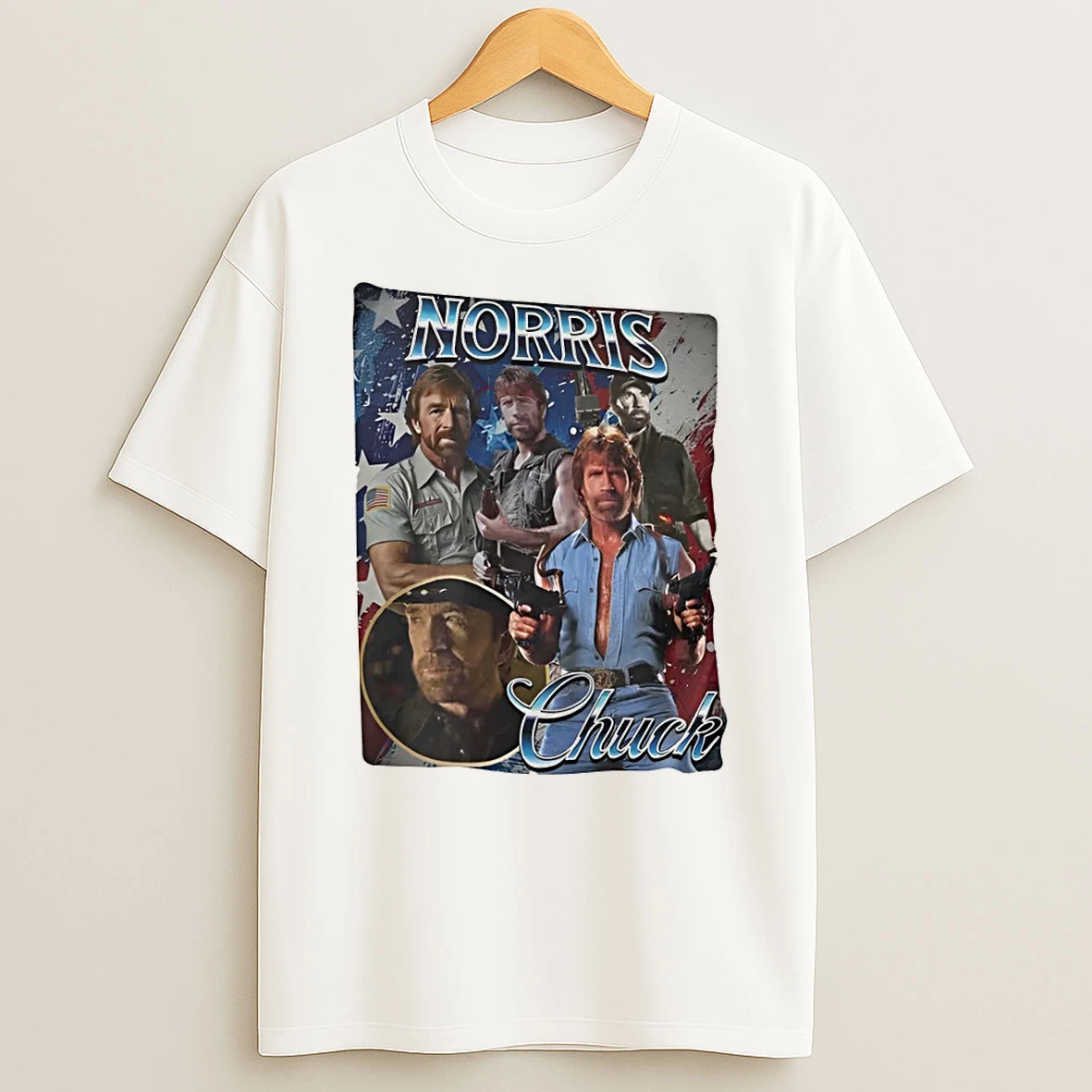 Chuck Norris Walker Texas Ranger Graphic Shirts