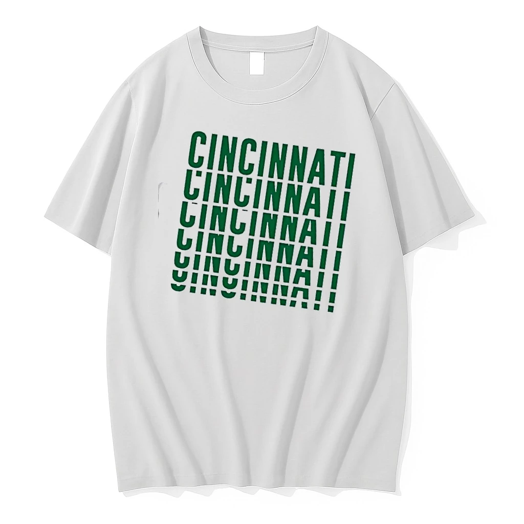 Cincinnati Green Fade St Paddys Day Shirts