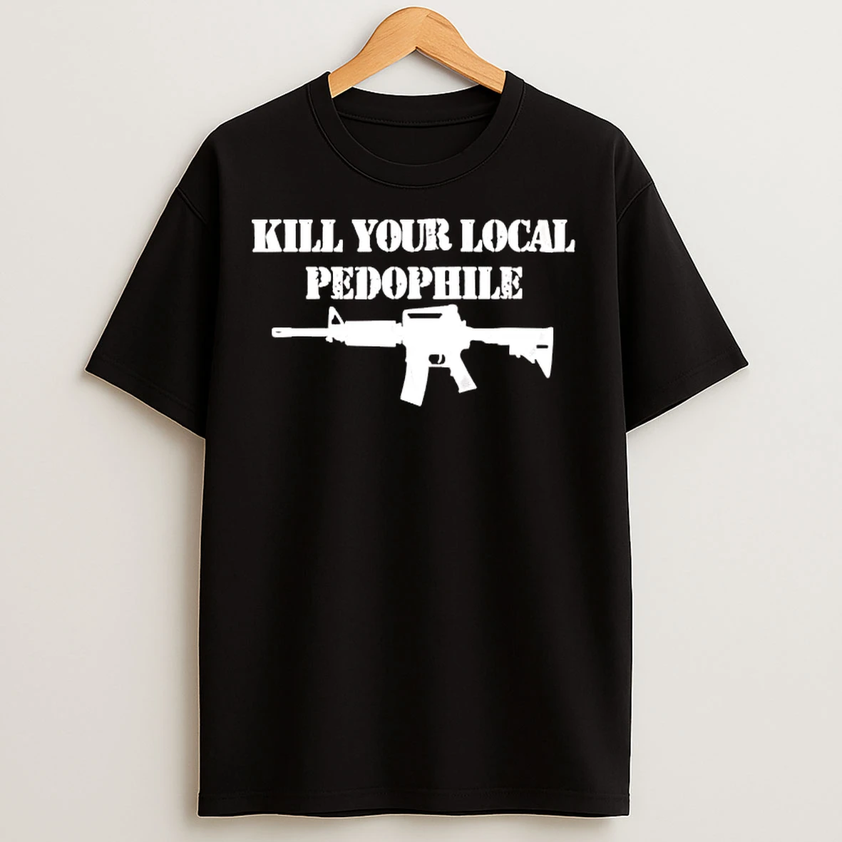 Classic Ar 15 Kill Your Local Pedophile Tee T Shirts
