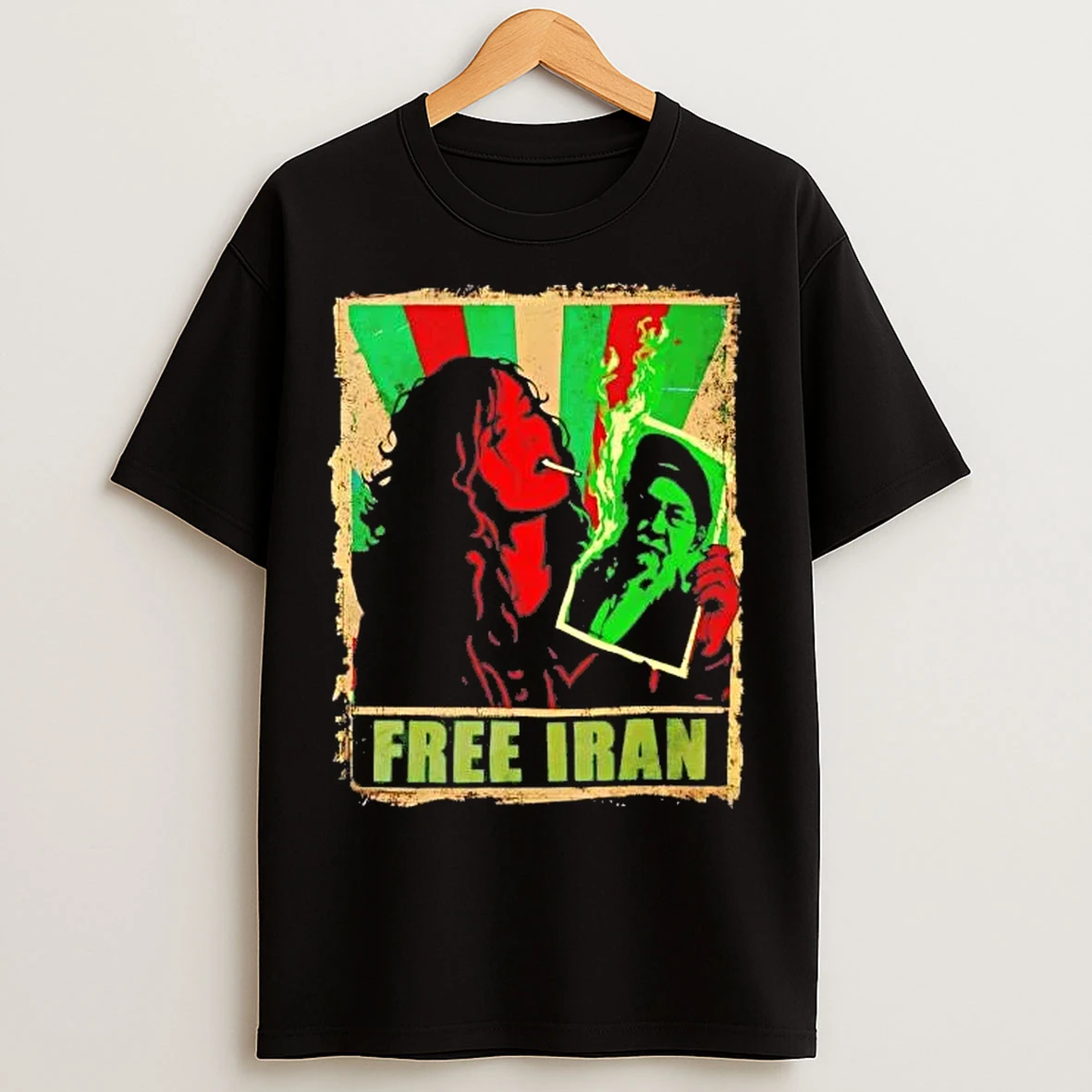 Classic Aida Rostami Smoke By Iran Khamenei Free Iran Tee T Shirts