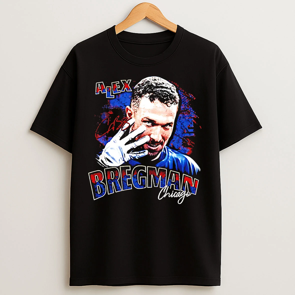 Classic Alex Bregman Chicago Cubs Pose Signature T Shirts