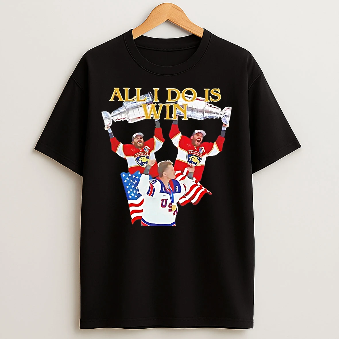 Classic All I Do Is Win Matthew Tkachuk T Shirts