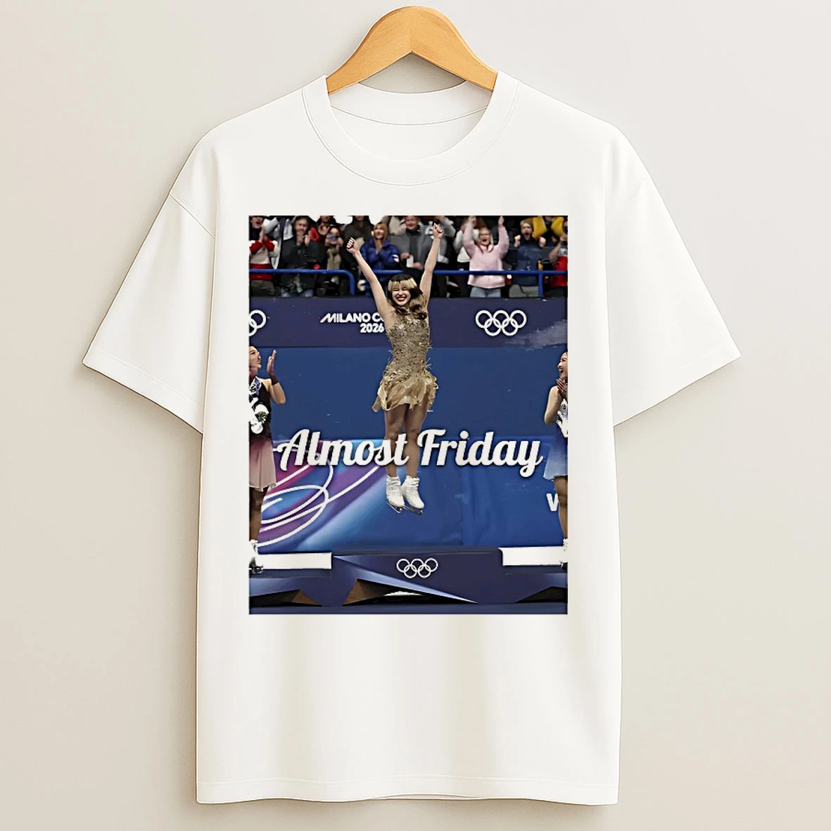 Classic Alysa Liu American Figure Skater 2026 Winter Olympic Almost Friday T Shirts