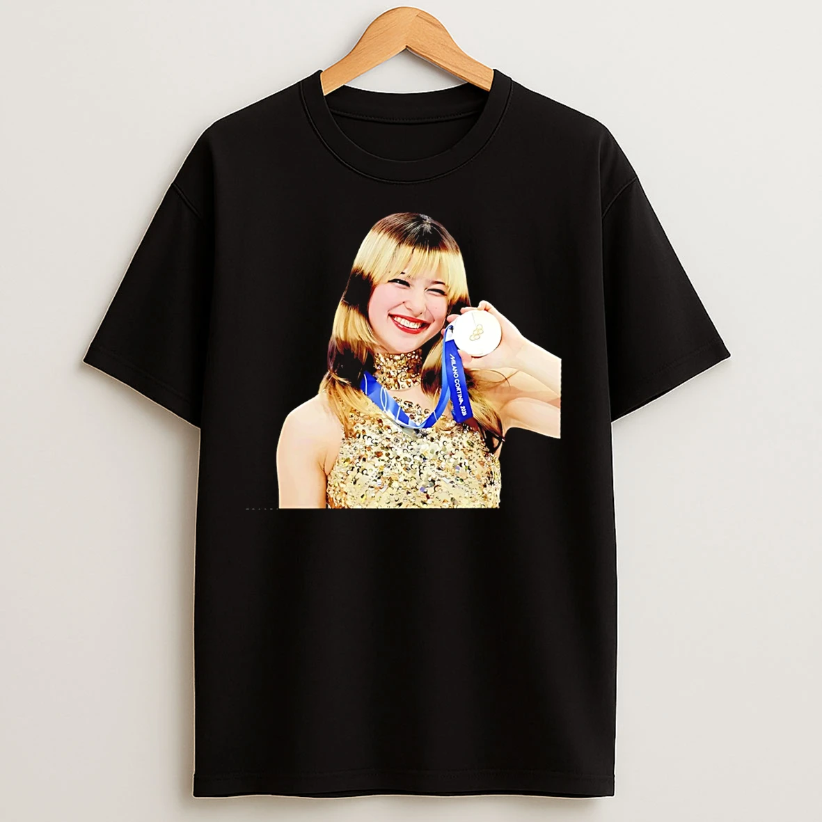 Classic Alysa Liu Gold 2026 Olympic Champions Player Collage T Shirts