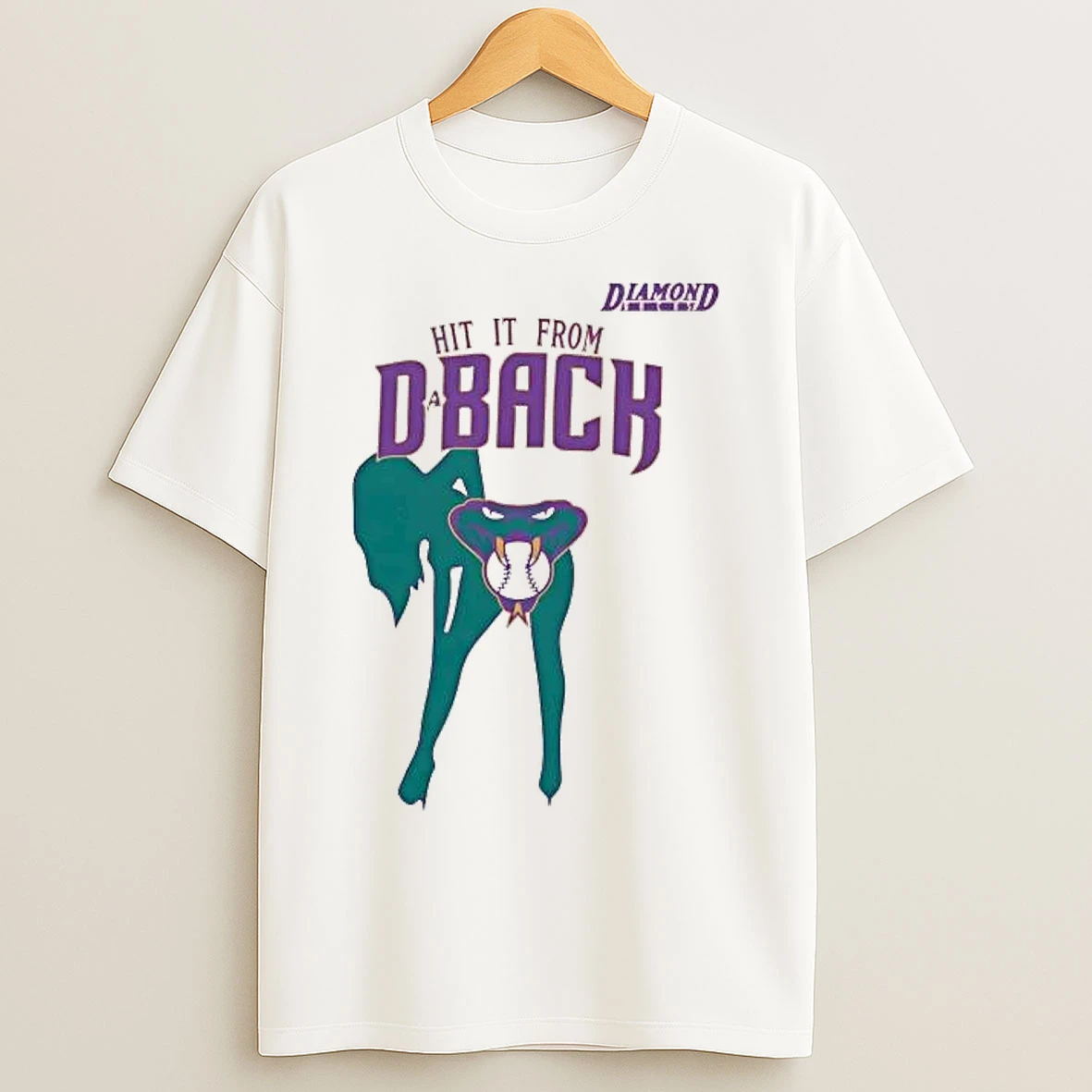 Classic Arizona Diamondbacks Hit It From Da Back T Shirts