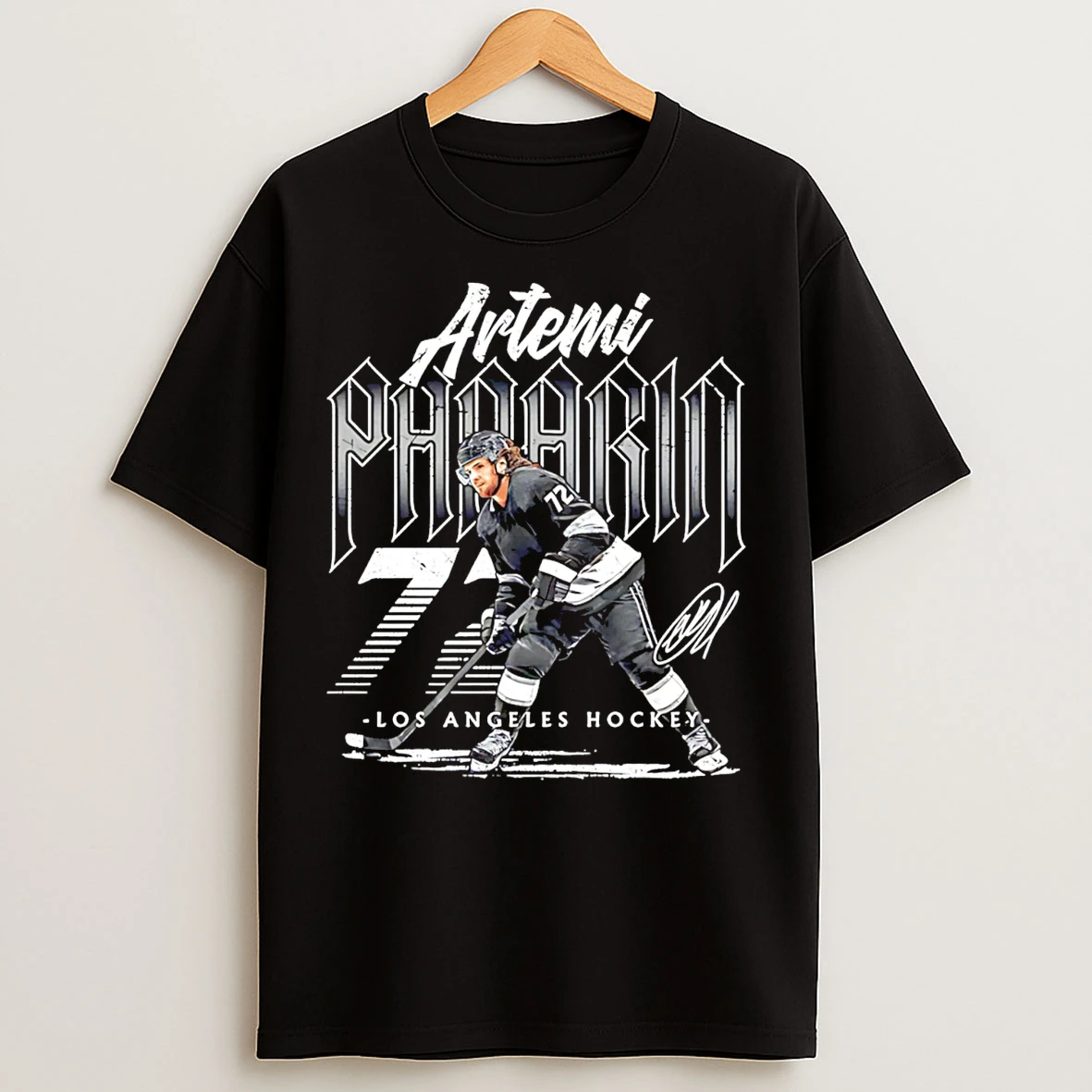 Classic Artemi Panarin Los Angeles Kings Player Name T Shirts