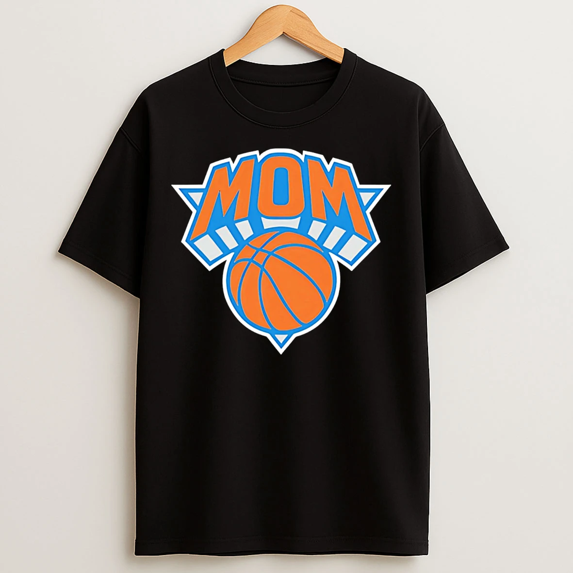 Classic Bke Mom New York Knicks Basketball T Shirts