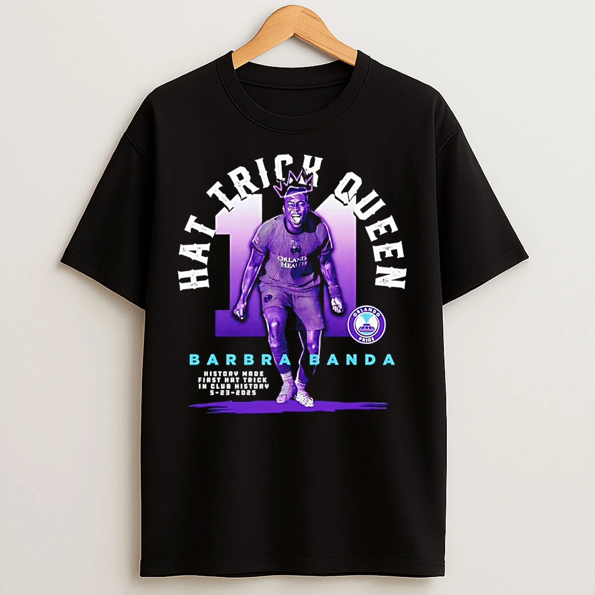 Classic Barbra Banda Orlando Pride Hat Trick T Shirts
