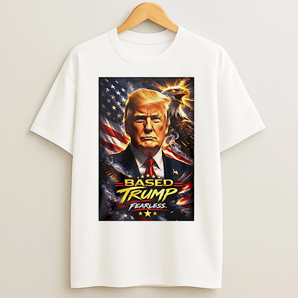 Classic Based Trump Fearless T Shirts