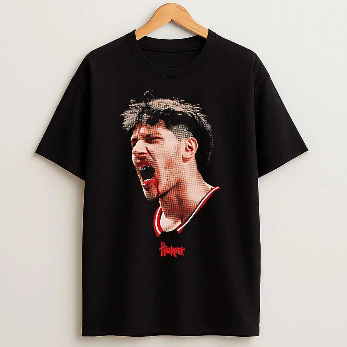 Classic Berke Buyuktuncel Nebraska Cornhuskers Big Head T Shirts