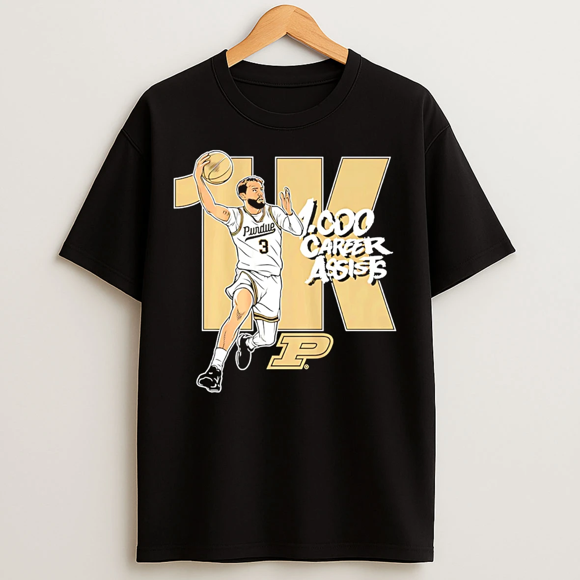 Classic Braden Smith 1 000 Assists Purdue Boilermakers T Shirts
