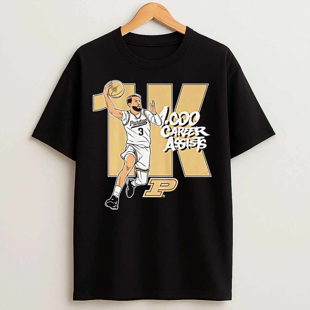 Classic Braden Smith Purdue Boilermakers Basketball 1000 Assists T Shirts