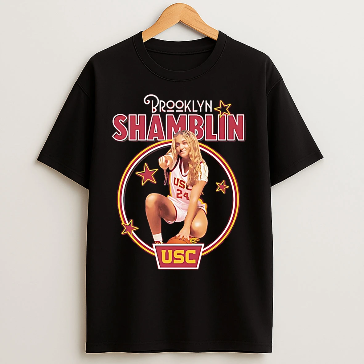 Classic Brooklyn Shamblin Usc Trojans Portrait 26 T Shirts