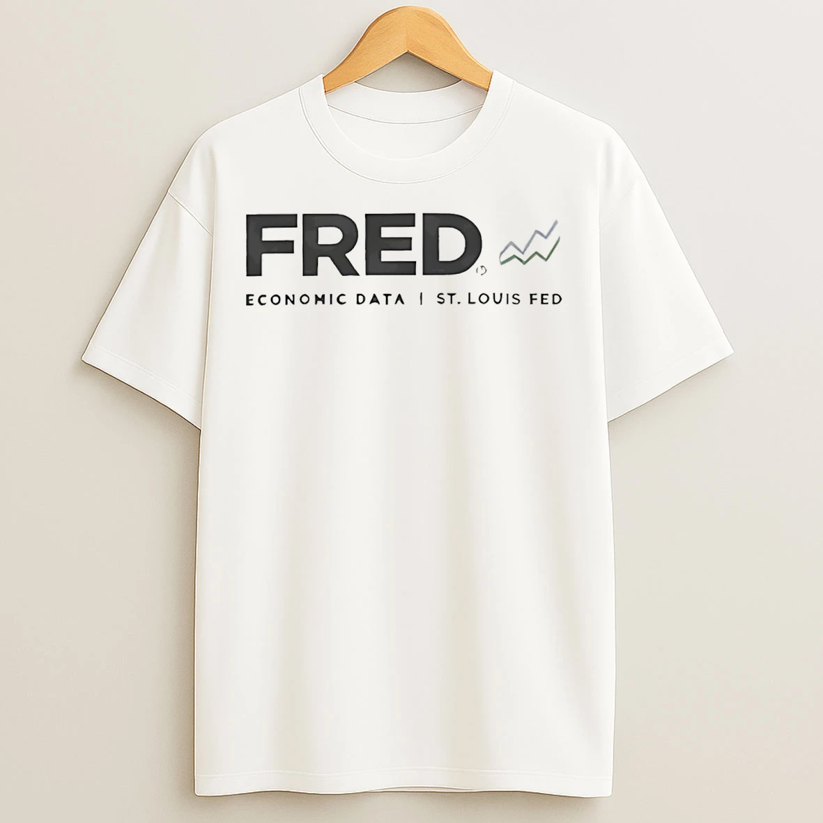 Classic Chad Waller Fred Economic Data T Shirts