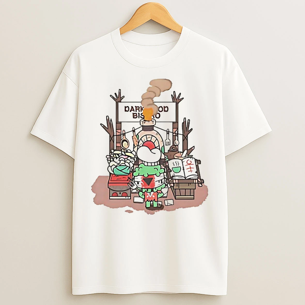 Classic Chef Leshys Darkwood Bistro T Shirts