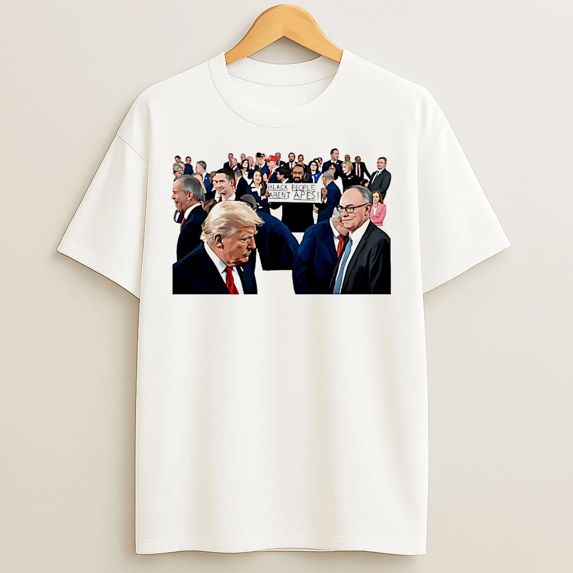 Classic Congressman Al Green State Of The Union Sign Black People Arent Apes T Shirts