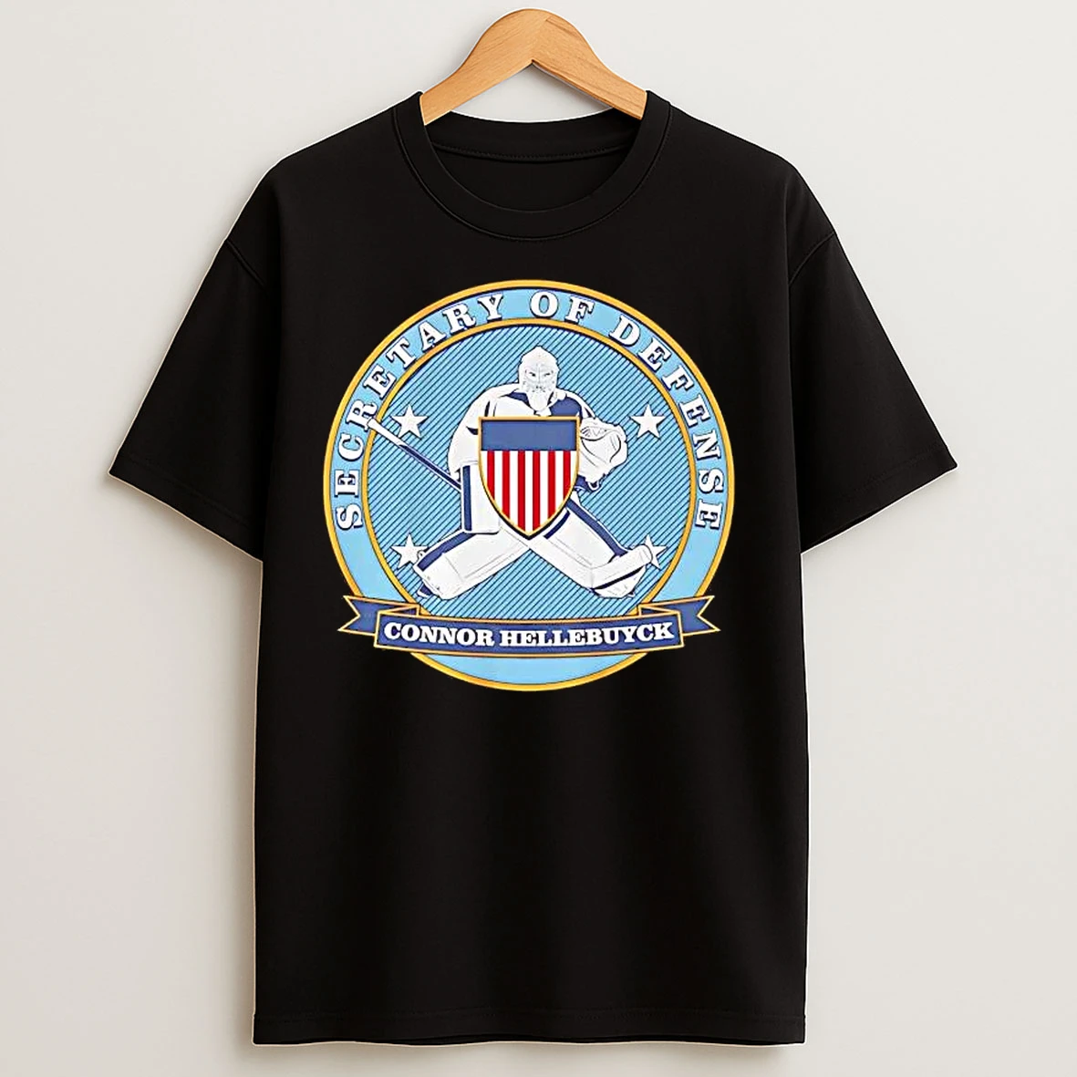 Classic Connor Hellebuyck Secretary Of Defense Tee T Shirts