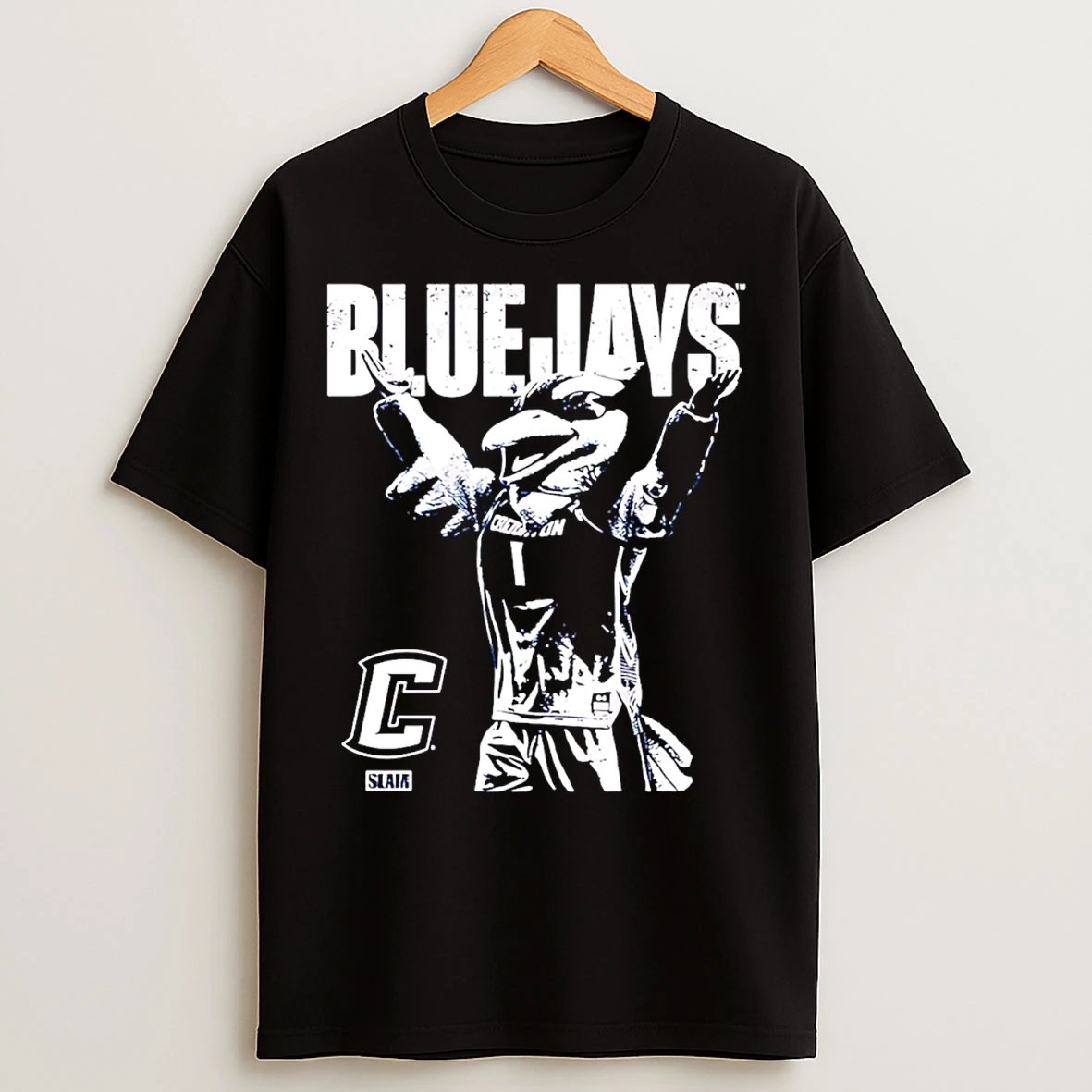 Classic Creighton Bluejays Mascot Mode Slam Graphic T Shirts