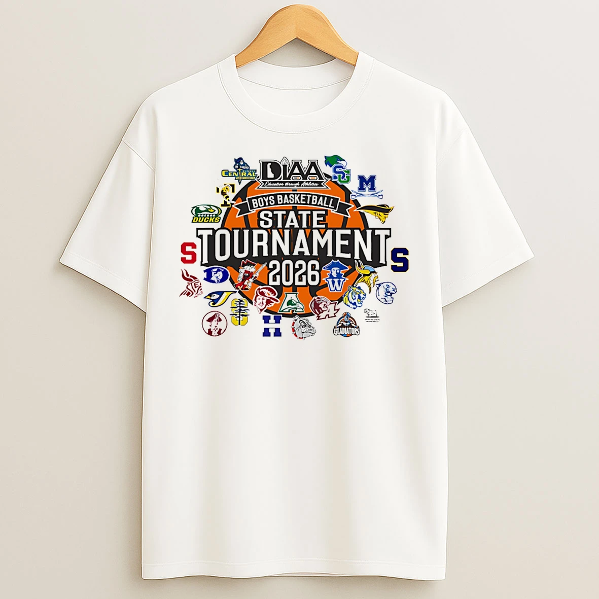 Classic Diaa Winter 2026 Events Boys Basketball Tournament Logo T Shirts