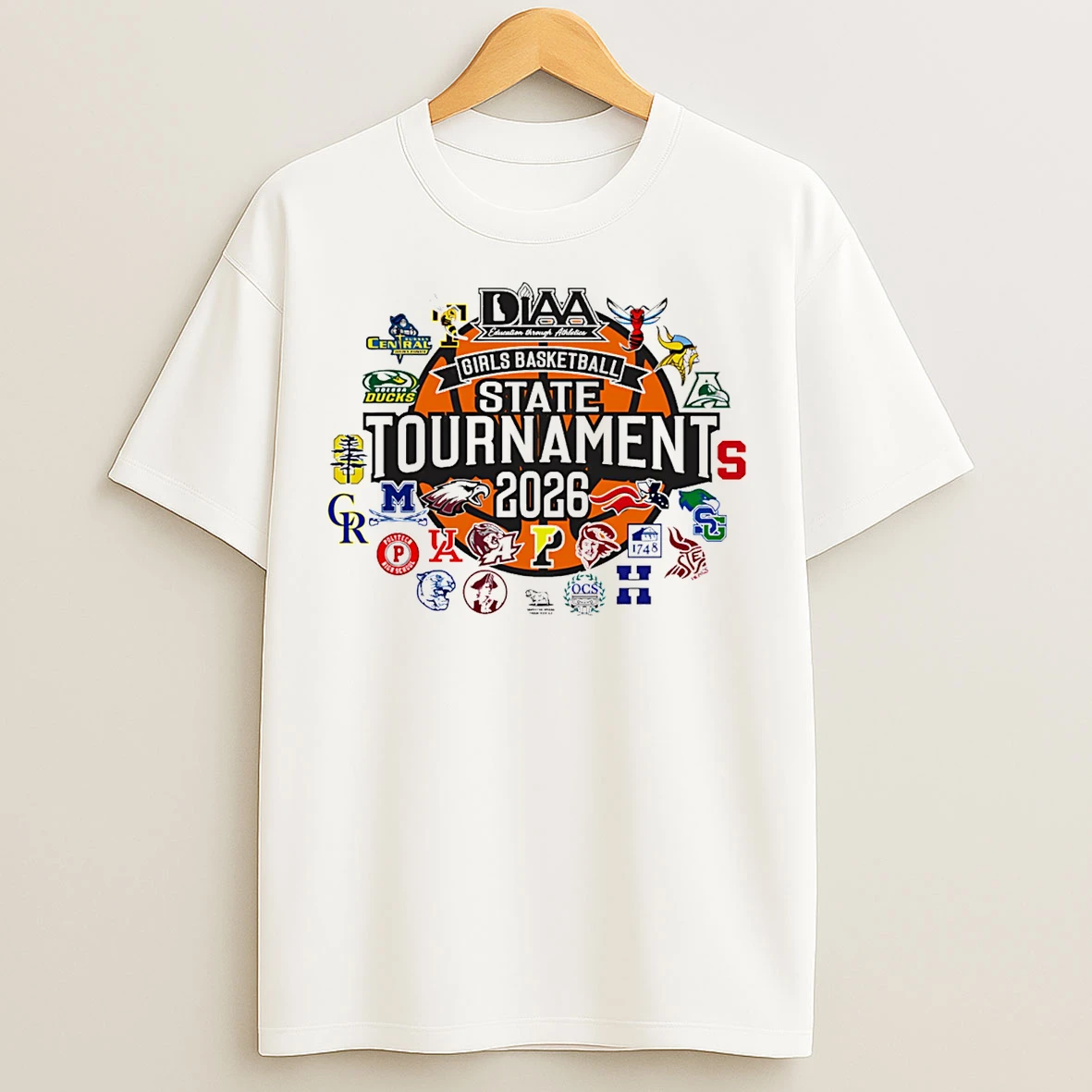 Classic Diaa Winter 2026 Events Girls Basketball Tournament Logo T Shirts