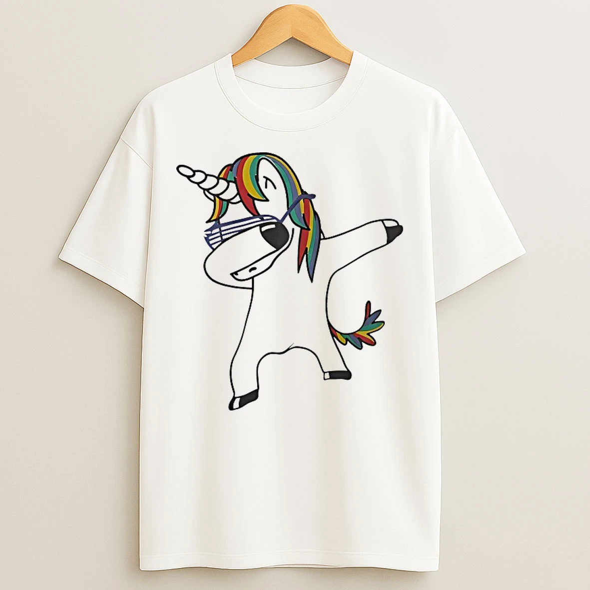 Classic Dabbing Unicorn Dab Hip Hop T Shirts