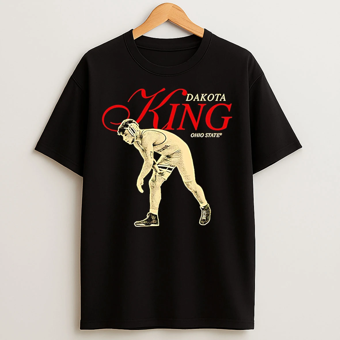 Classic Dakota King Ohio State Wrestling Ncaa Legacy T Shirts