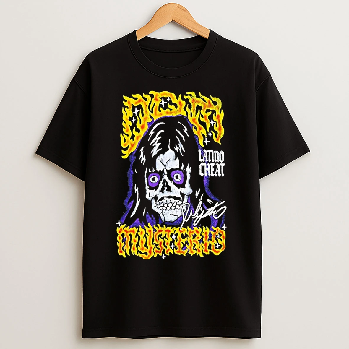 Classic Dominik Mysterio Tattoo Skull T Shirts