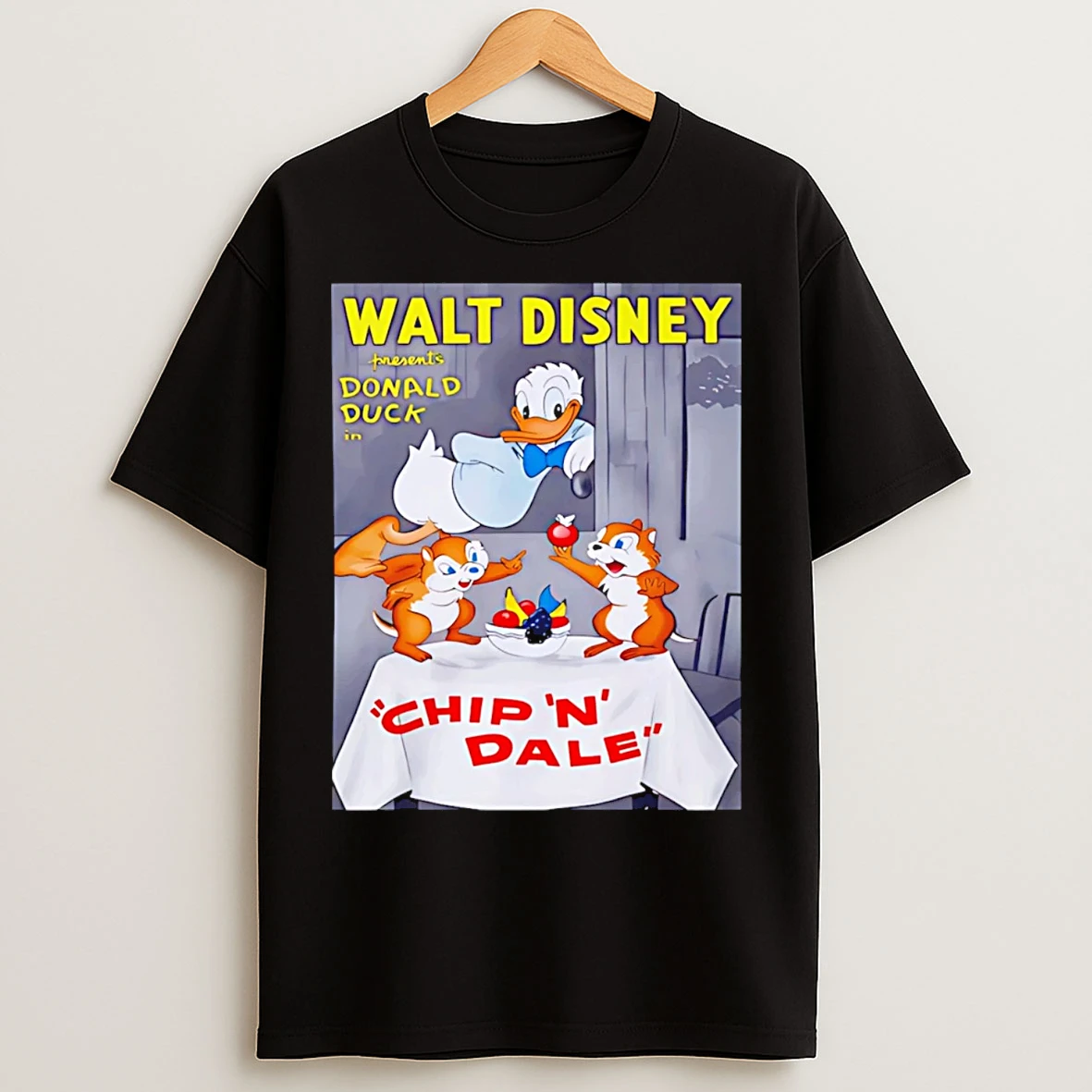 Classic Donald Duck In Chip N Dale T Shirts