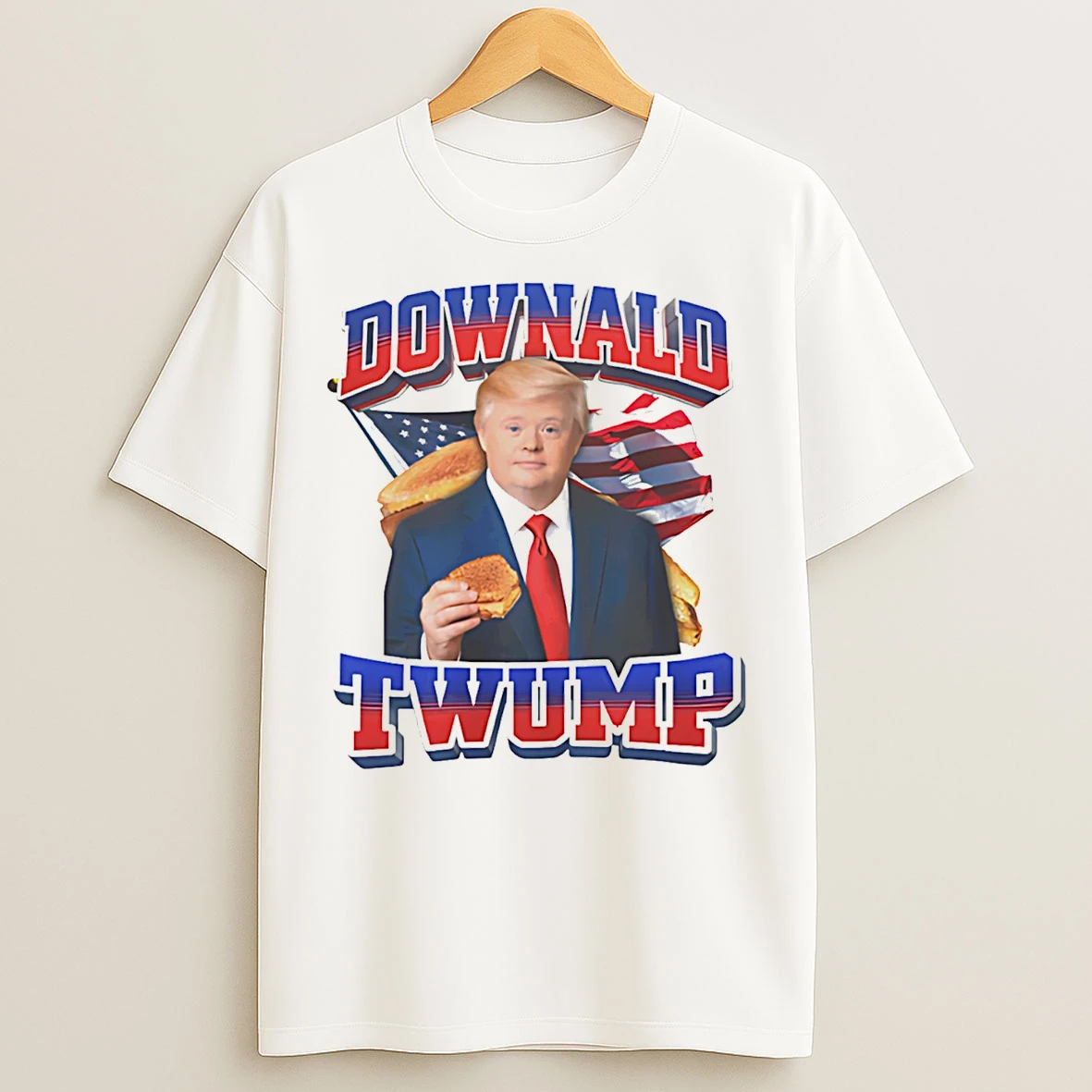 Classic Downald Twump Trump X Down Graphic T Shirts