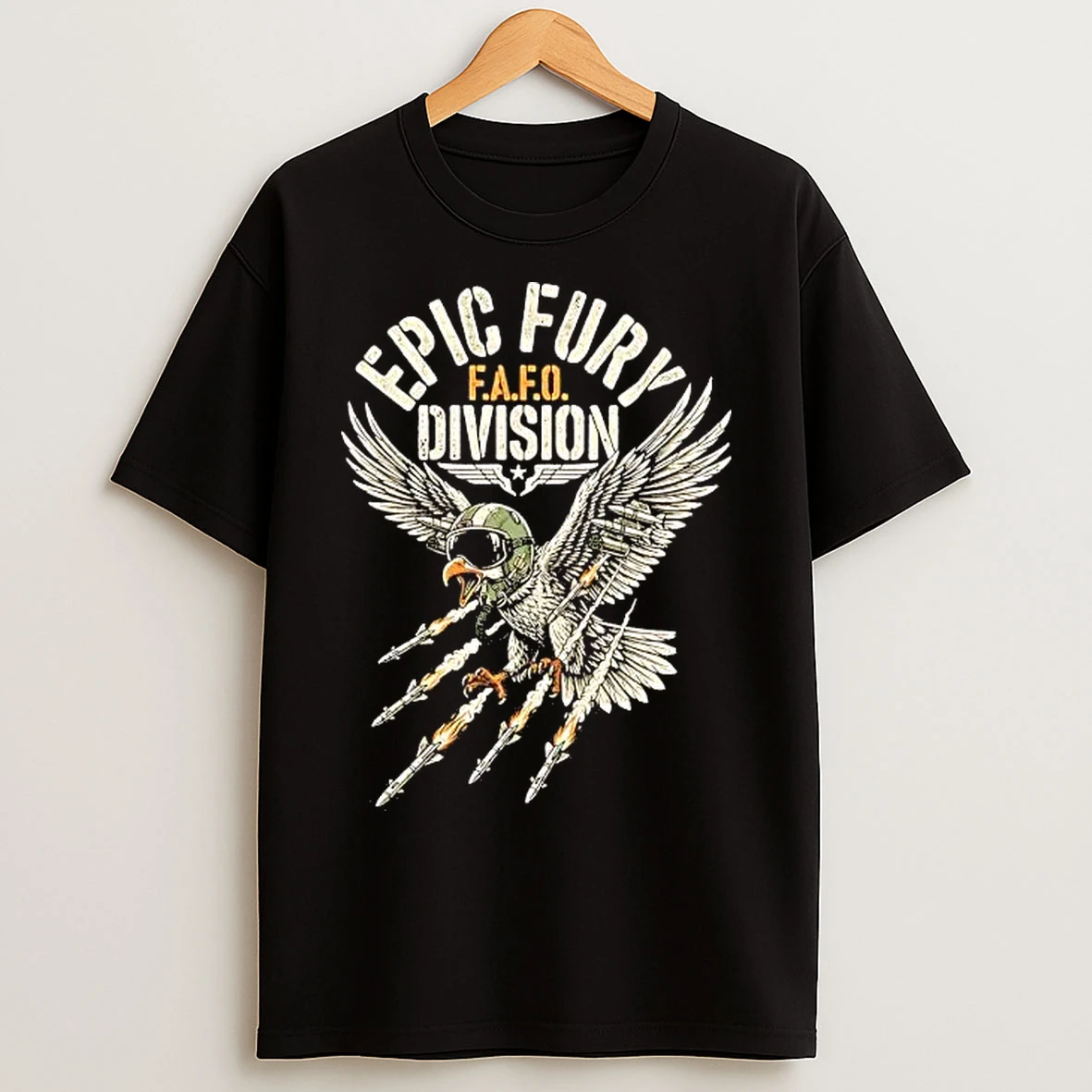 Classic Eagle Fafo Operation Epic Fury T Shirts