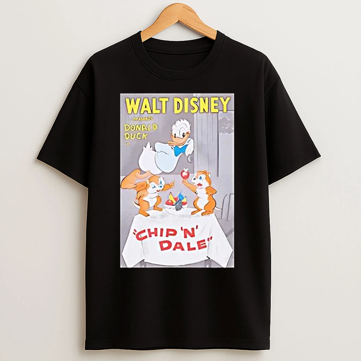 Classic Emma Raducanu Walt Disney Donald Duck Chip N Dale Tee T Shirts