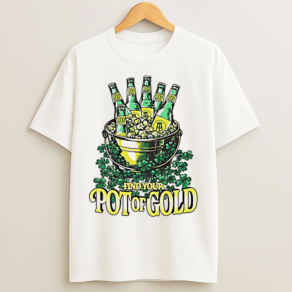 Classic Find Your Pot Of Gold St Patricks Day T Shirts