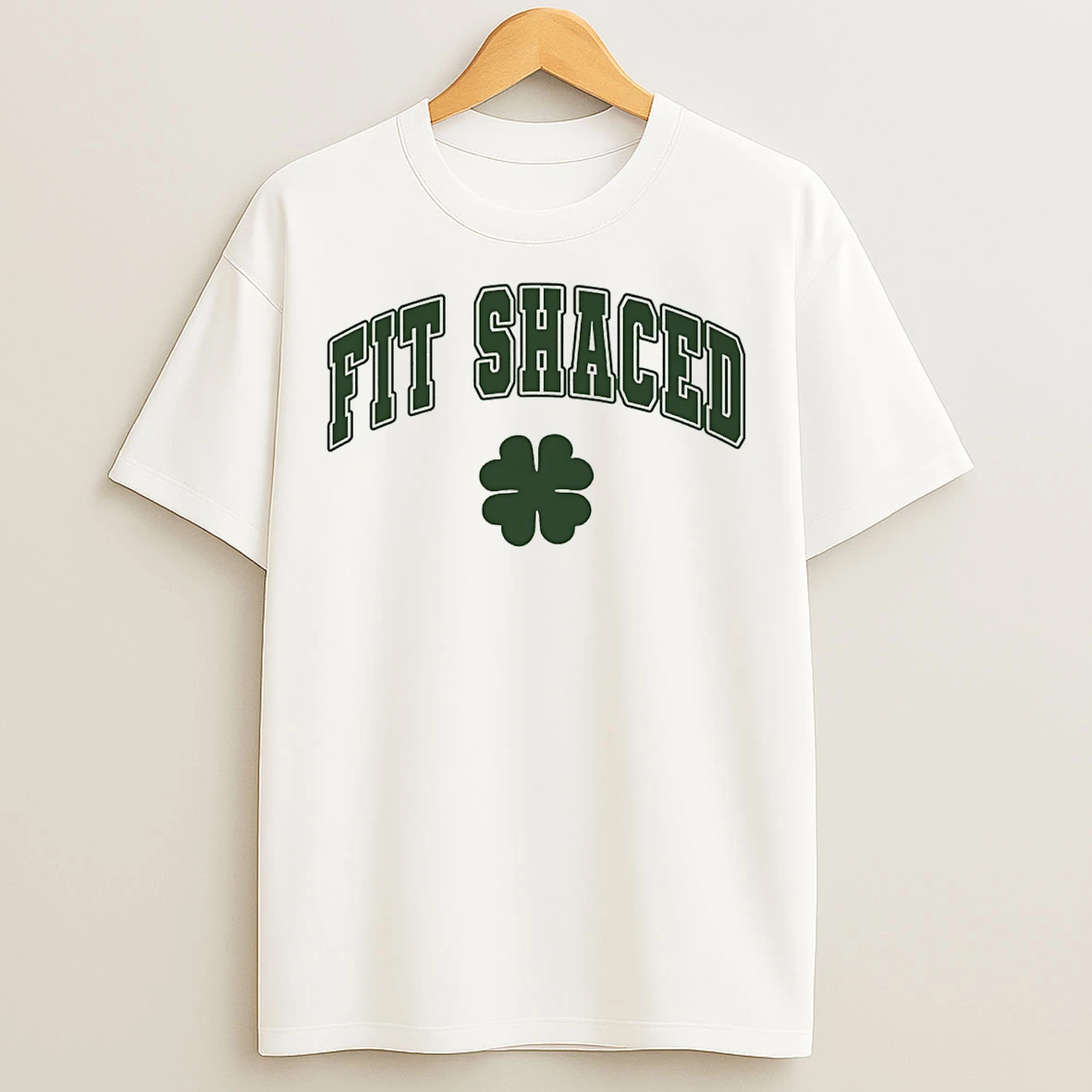Classic Fit Shaced St Patricks Day T Shirts