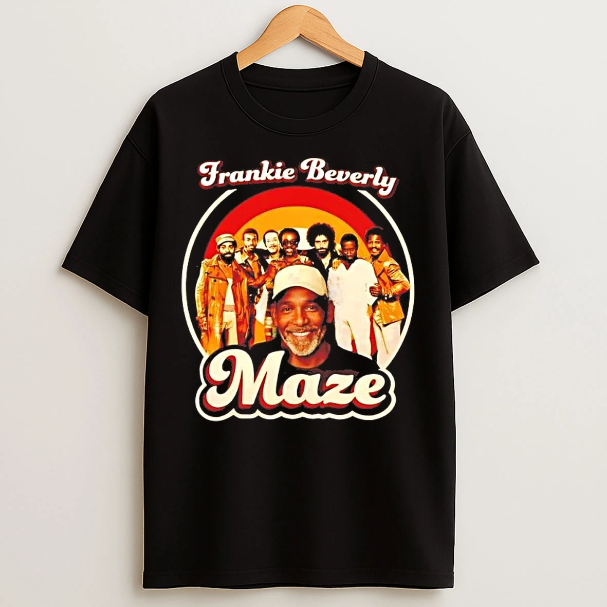 Classic Frankie Beverly And Maze Vintage Tee T Shirts